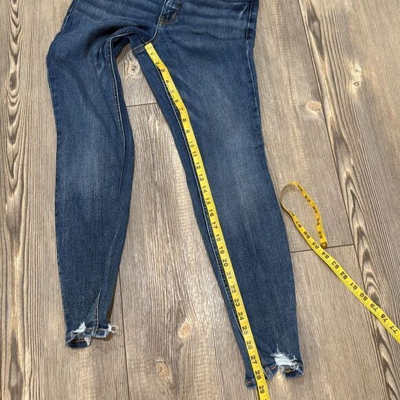 Maurice’s Jeans High-Rise Super Skinny Distressed Raw Hem - Picture 11 of 11